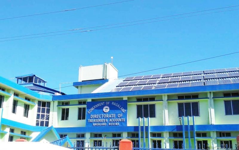 The Directorate of Treasuries and Accounts at the New Capital Complex in Kohima. (Morung Photo for representational purpose only)